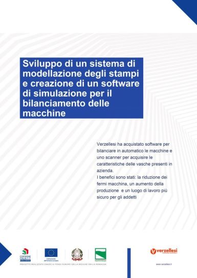 Sviluppo di un sistema di modellazione degli stampi e creazione di un software di simulazione per il bilanciamento delle macchine